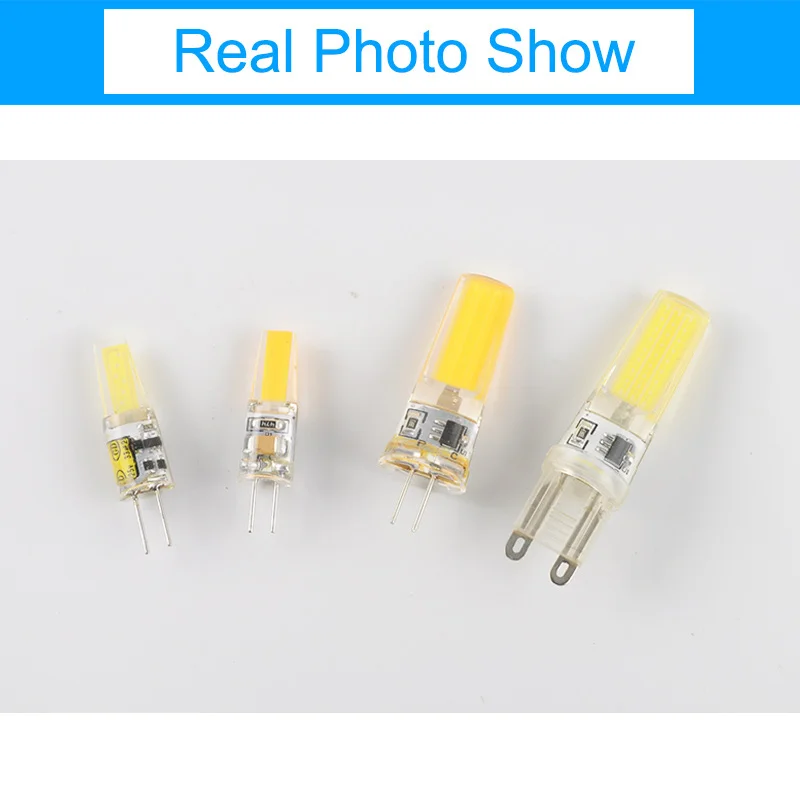 10 шт./лот G4 LED COB лампа 3 Вт 6 Высокая яркость лампада 220 В SMD2835 Bombillas замена