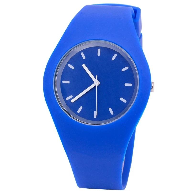 

Fashion Casual Silicone Strap quartz watch Candy-colored Jelly watch Ladies Fashion Dress Quartz Wristwatch Female Watch
