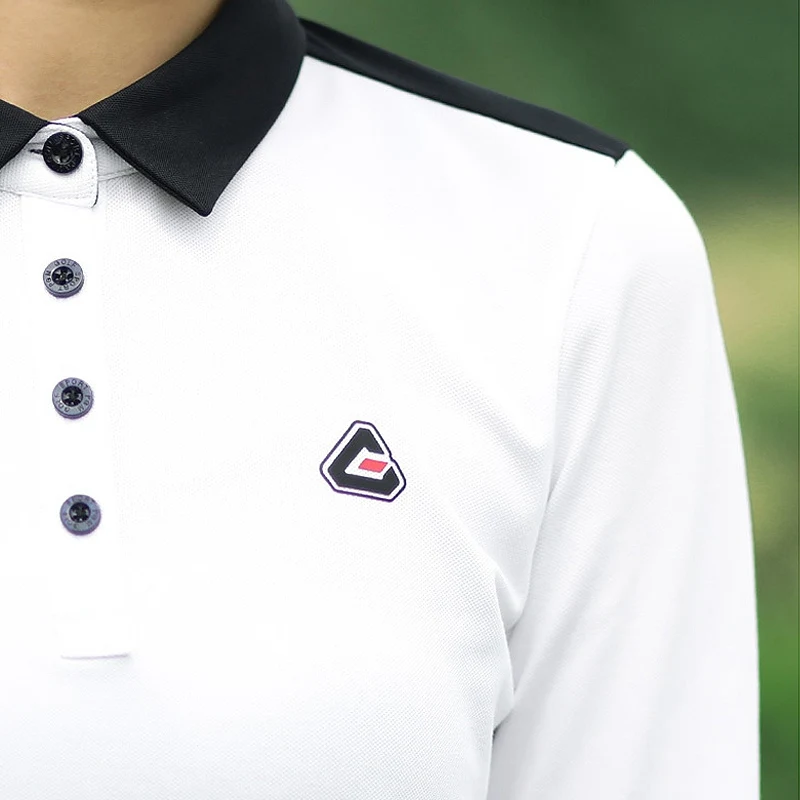 2020 женская рубашка для гольфа с длинным рукавом спортивная дышащая одежда бега