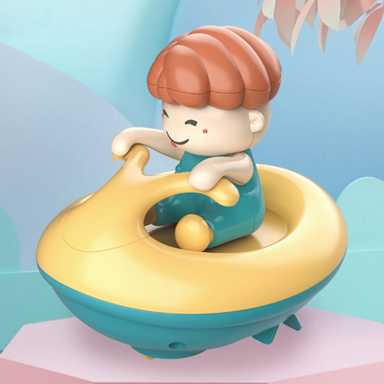 

Baby Bath Toys Surf-boat Bathing Toys Clockwork Cartoon Smiling Little Man Children Bathing Kid Playing Water Toy Jouets De Bain