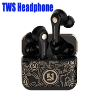 tws wireless bluetooth 5 0 earphone with mic charging box headphone game headsets sport earbuds for android pk i12 i90000