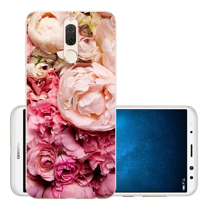 CROWNPRO Мягкий ТПУ для 5," huawei mate 10 Lite чехол-накладка для задней панели телефона Nova 2i/Maimang 6/mate 10 Lite чехол s - Цвет: MGH