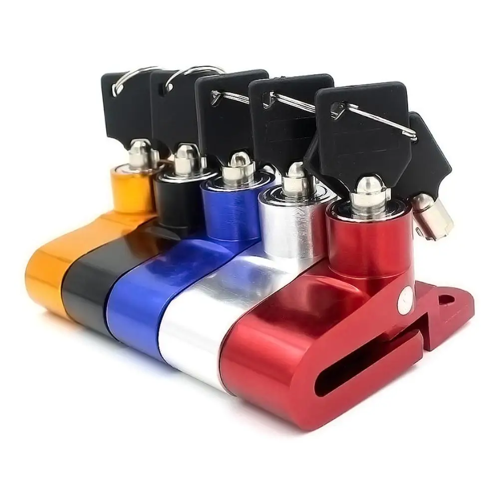 

Замок безопасности для мотоциклов, велосипедов, мотоциклов, замки с защитой от кражи дисковых тормозов, защита от кражи для скутеров