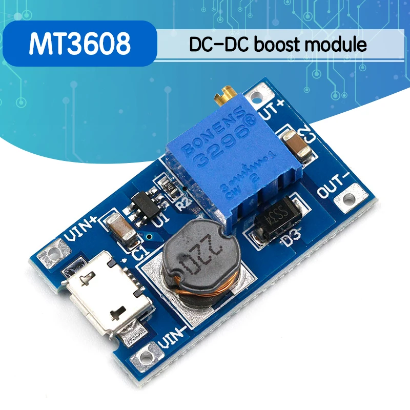 2A boost доска DC модуль широкий диапазон входного напряжения 2 24V L 5912 28V Регулируемый