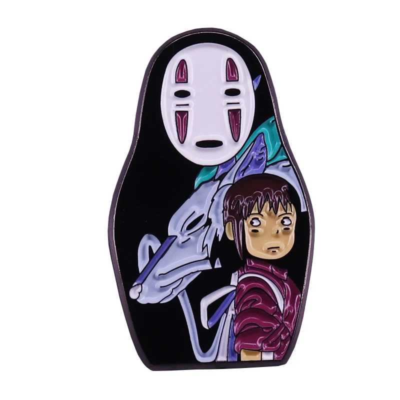 Эмалевая заколка для поклонников аниме идеальная коллекция | Украшения и