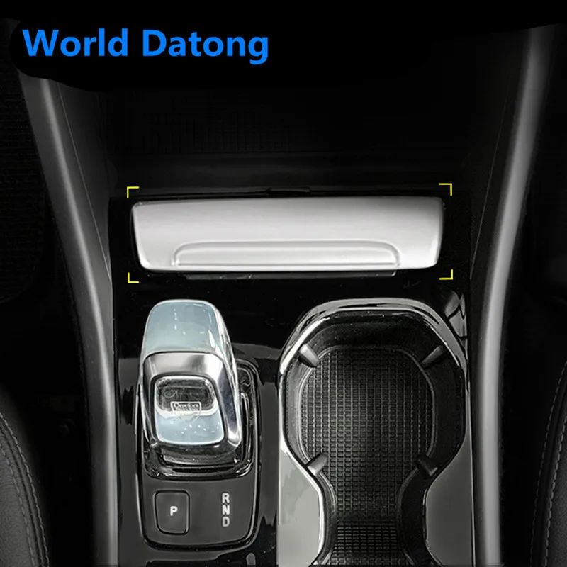 20 Interior Center Control Ashtray Cigarette Case Storage Box Molding Cover ABS Trim for VOLVO XC40 2018~2020 | Автомобили и