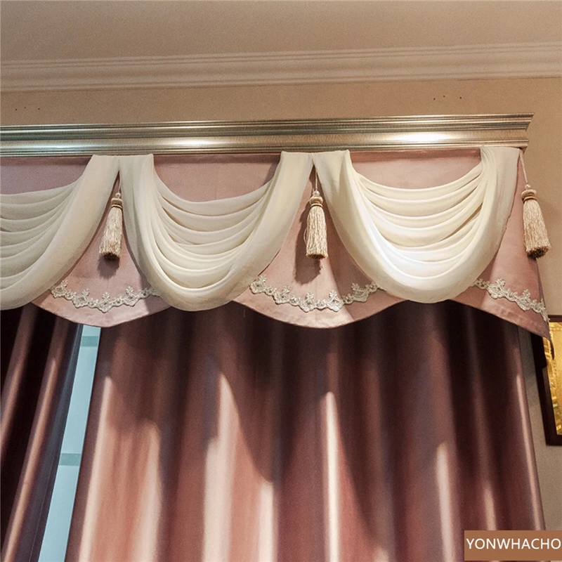 Занавески на заказ высококачественные китайские высокоточные Роскошные