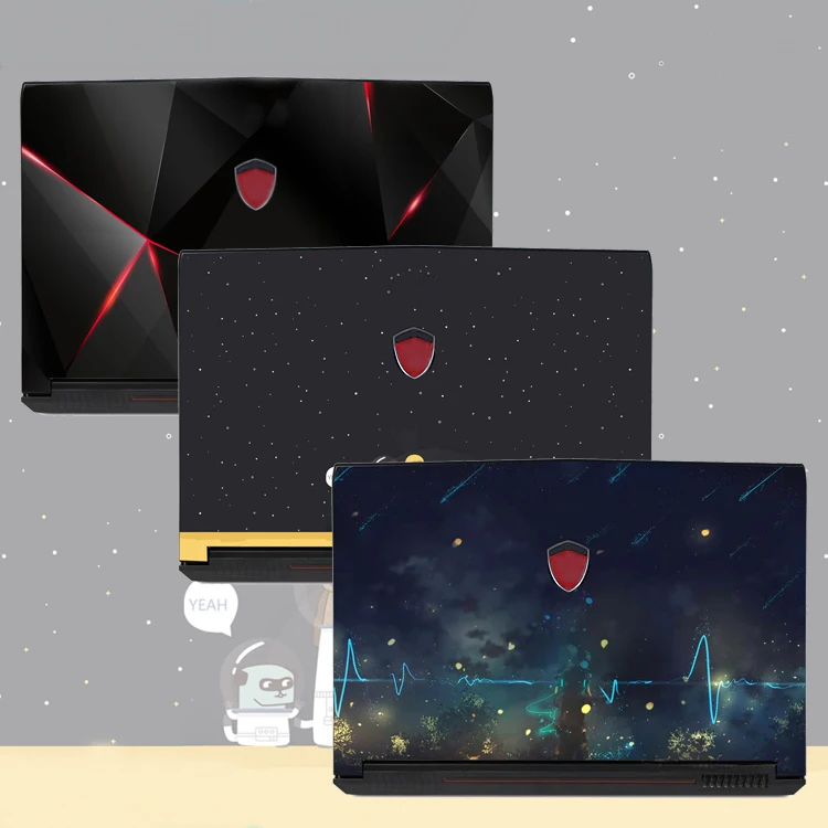 Цветная пленка для ноутбука наклейка Обложка Защитная MSI GS65 Stealth 2019 выпуска 15 6