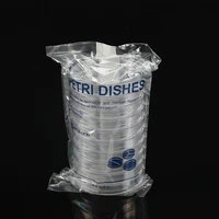 10piecespack lab plastic thickened type 90mm disposable sterile ps petri dishes culture plates bacterial yeast
