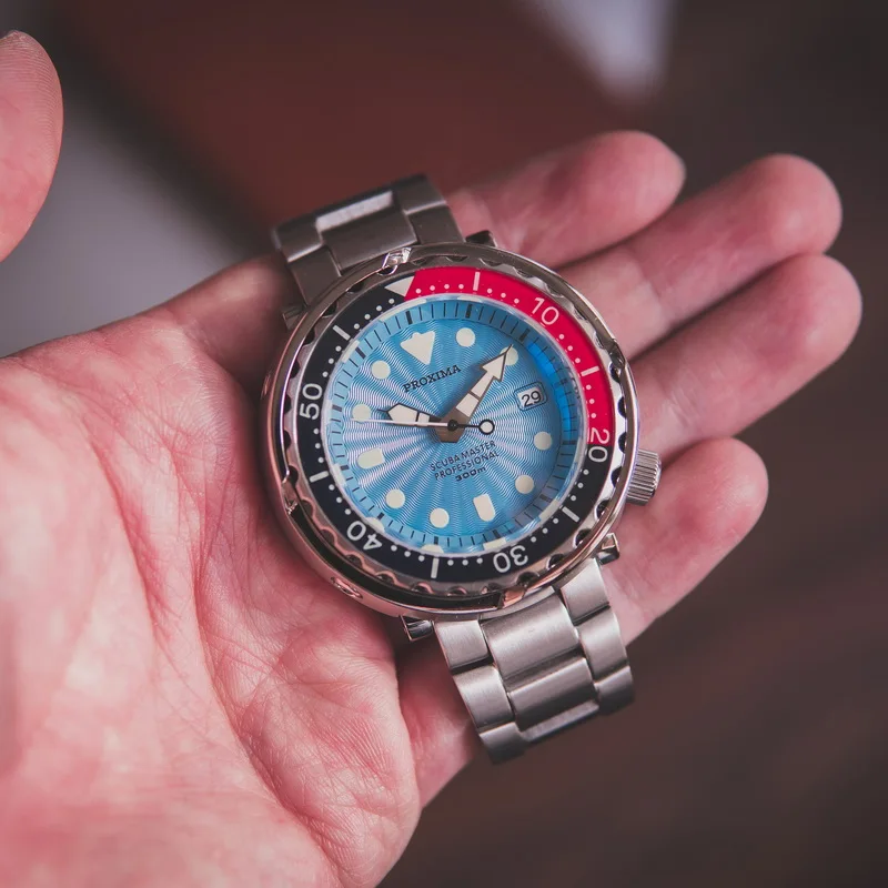 Мужские часы для дайвинга PROXIMA автоматические механические спортивные наручные