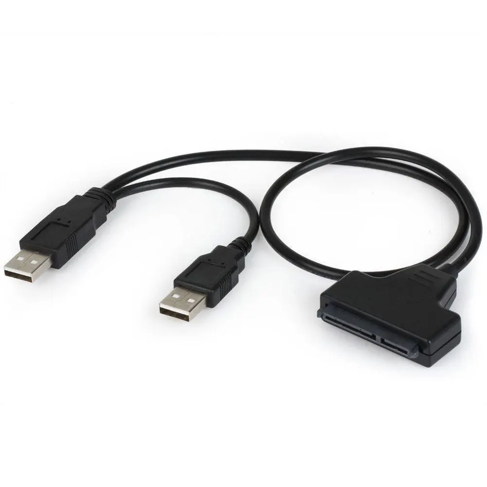 Кабель-Переходник USB SATA 0 3 м кабель-конвертер для жестких дисков 7 + 15 Pin в 2