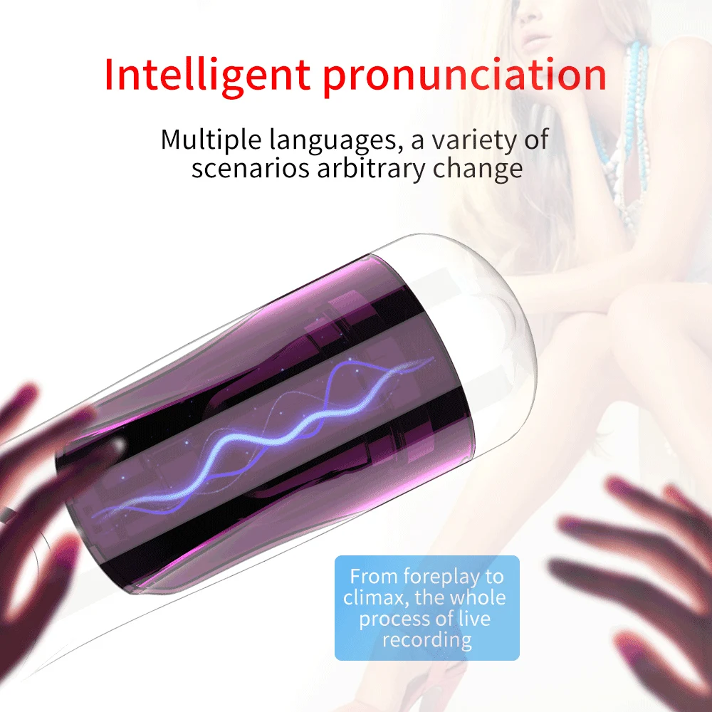 Автоматический телескопический мастурбатор электрическая Мужская чашка для