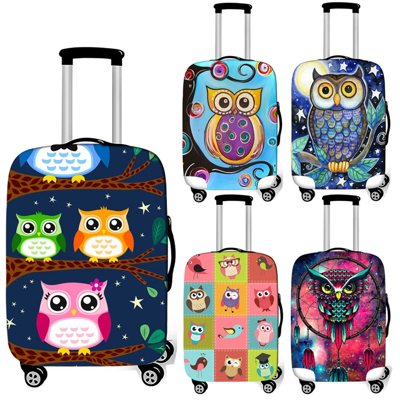 Милый чехол с изображением птицы совы защитные чехлы аксессуары для путешествий