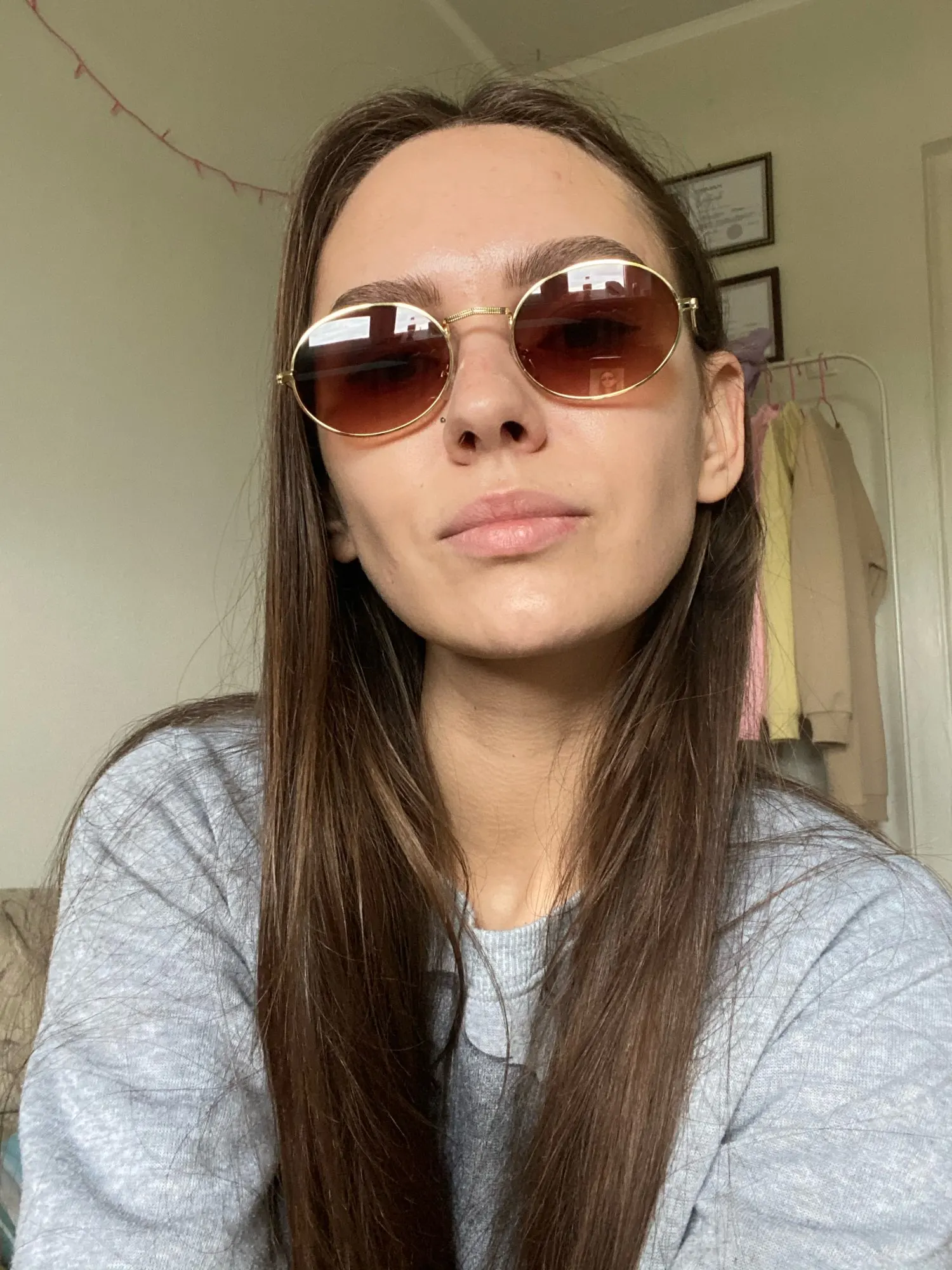 Солнцезащитные очки в стиле ретро для мужчин и женщин винтажные овальные