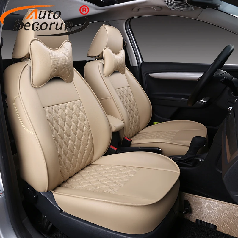 Чехлы AutoDecorun для сидений Fiat Linea наборы чехлов на сиденья автомобиля аксессуары