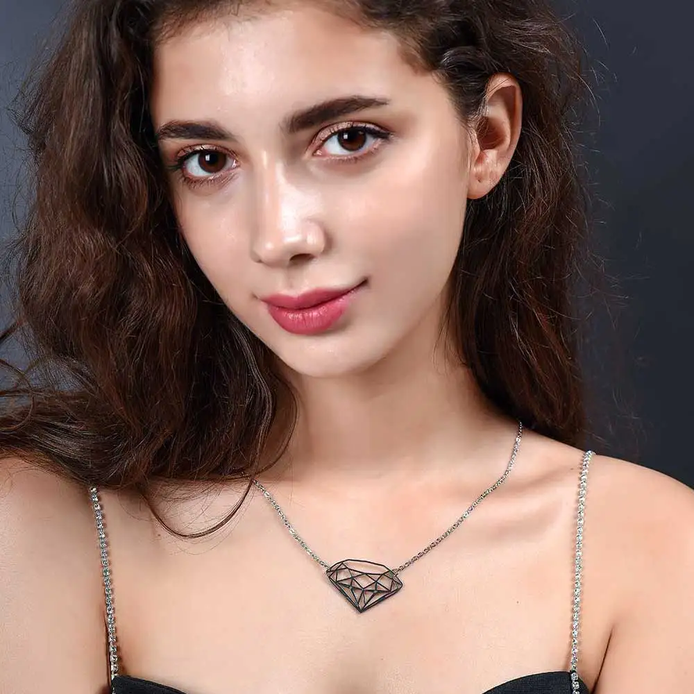 Уникальное ожерелье из нержавеющей стали диаметром Италия дизайн 100% ожерелья