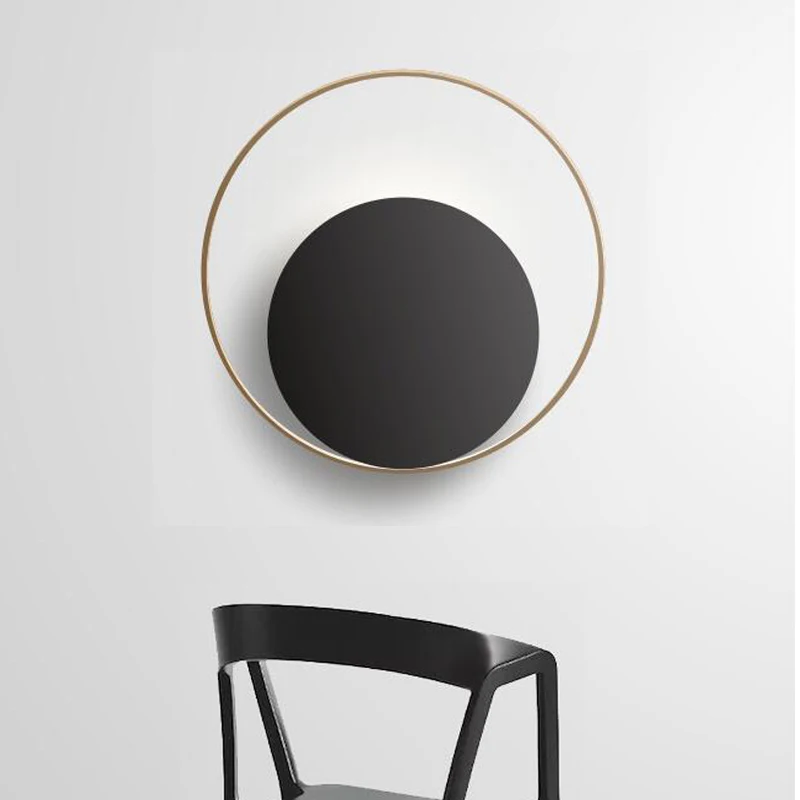 Американский настенный светильник фон для спальни прикроватный s дома|Комнатные