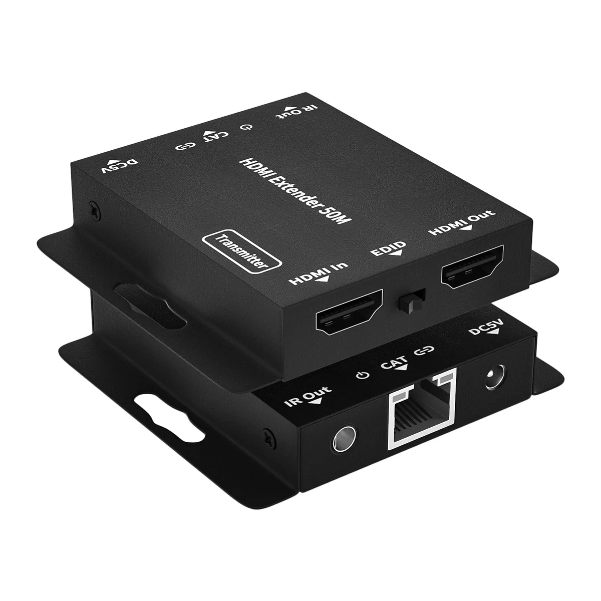 2 порта HDMI-совместимый удлинитель POE 1080P с Loop out и ИК-ретранслятором по Cat5e/cat6 RJ45