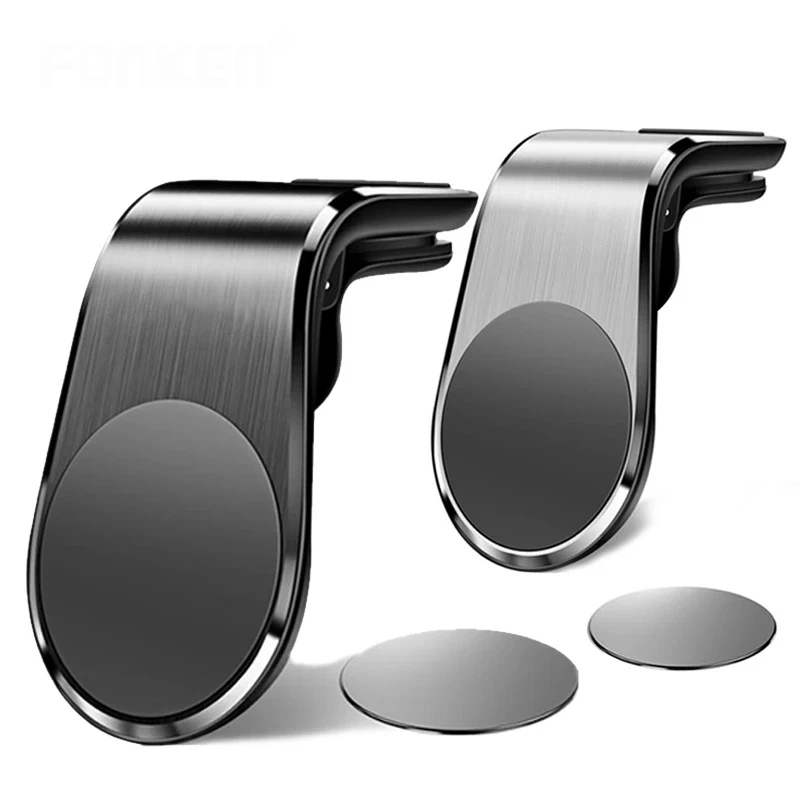 

Universal Magnetic Car Phone Holder Stand For Mobile Smartphone 360 Metal Air Vent Magnetic Holder in Car GPS Mount Auto Bracket