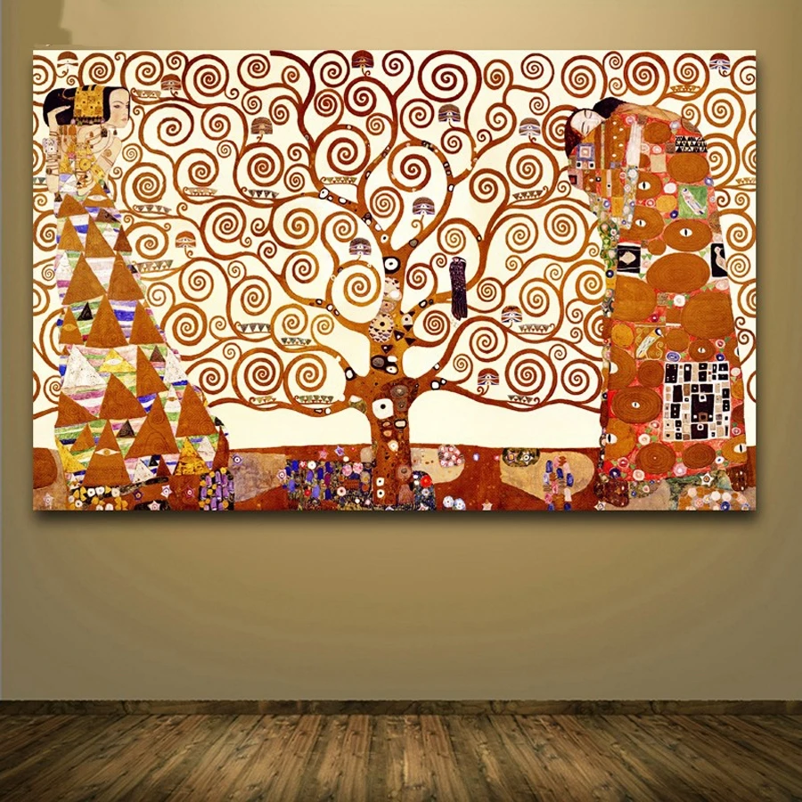 Pintura de diamantes de imitación 5d, decoración para el hogar, bricolaje, cuadro de diamantes de Austria Gustav Klimt, árbol de la vida, patrón de punto de cruz 3D L627