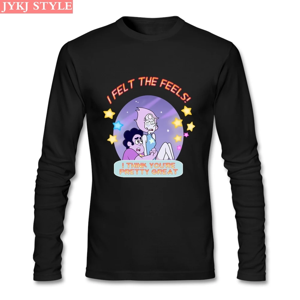 Steven universe 6 T рубашка на заказ с длинным рукавом мужская одежда Бесплатная доставка