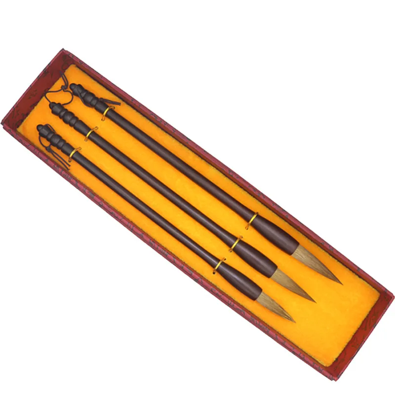 Набор кистей для китайской каллиграфии Caligrafia рисование женской кисть волос Weasel