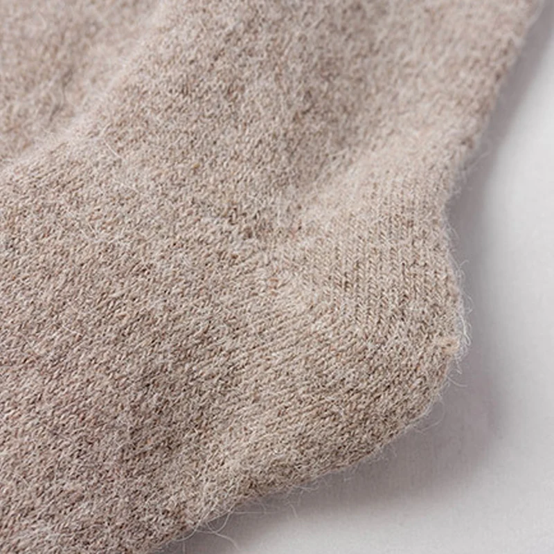 

Hot Thicker Solid Wool Socks Merino Wool Socks Against Cold Snow Russia Winter Warm Funny Happy Male Men Socks
