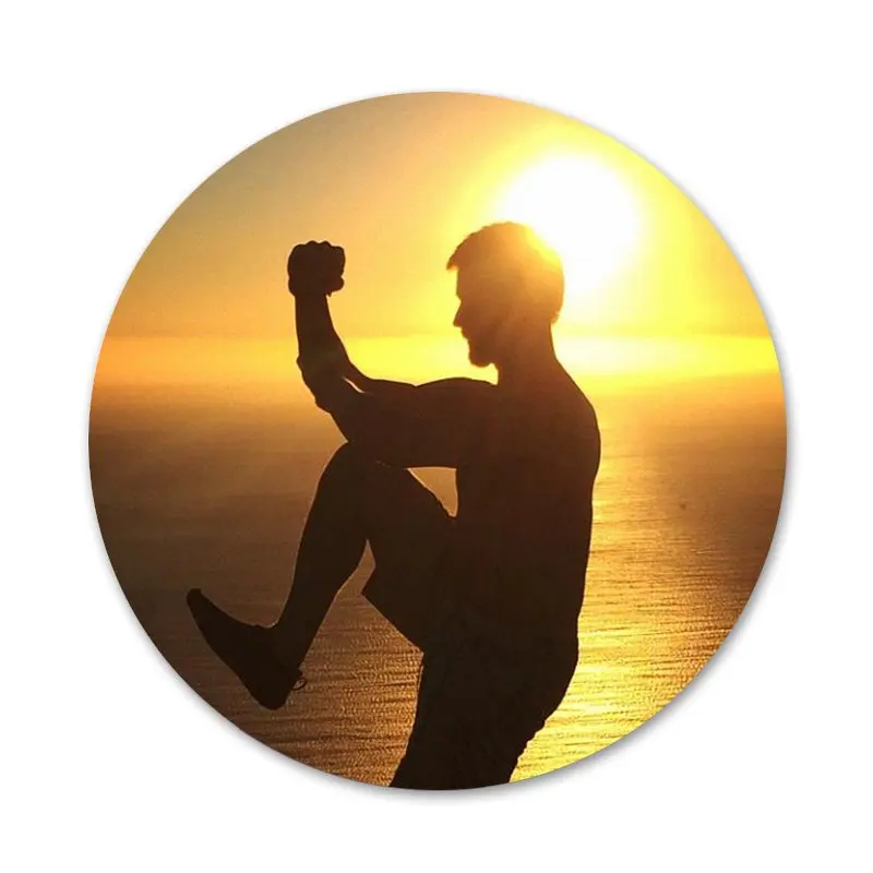 Брошь в стиле Муай Тай 58 мм значок косплея аксессуары для одежды украшение