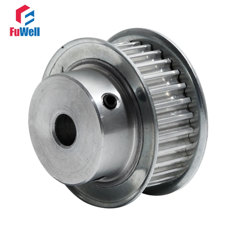 

HTD5M Timing Pulley 44T 21mm Belt Width 44Teeth Transmission Pulley 8/10/12/14/20mm Bore Aluminum Alloy 5M Toothed Belt Pulley