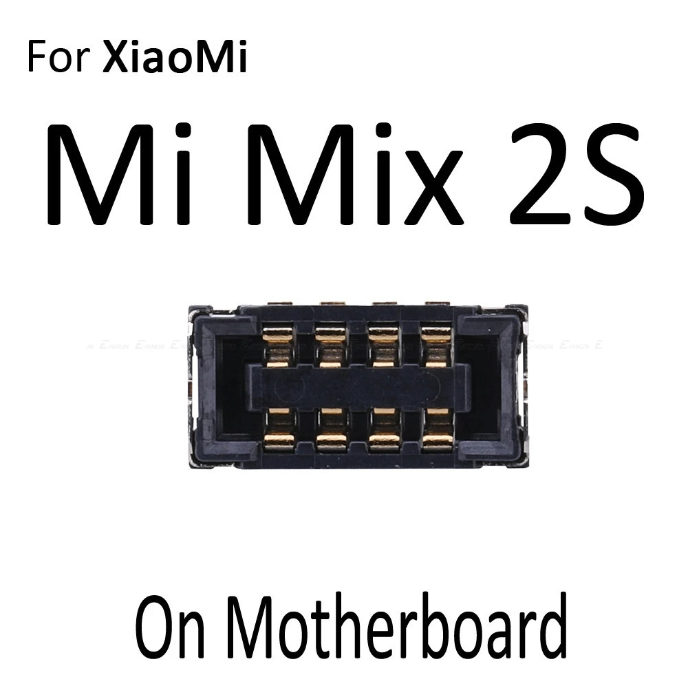 5 шт. разъем для аккумулятора внутренний FPC Разъем Панель зажим для Xiaomi mi 4C 4i mi x 2S Max Note 2 Red mi 3 Pro 3S 3X 4A Note 3 на плате - Цвет: For Xiaomi Mi Mix 2S