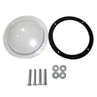 Окно-иллюминатор для собак, круглое, прозрачное, для забора, для домашних животных