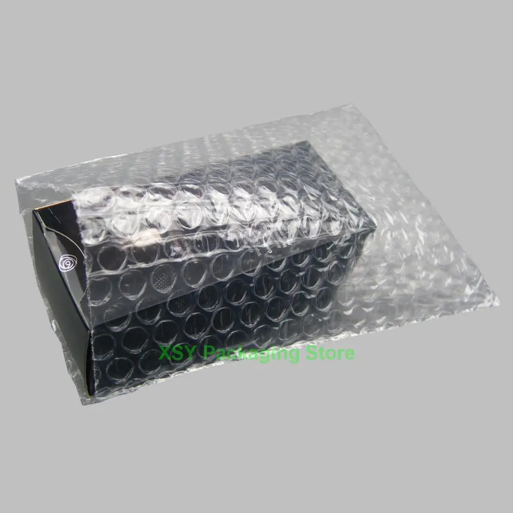 100 шт. 4,5 дюйма x 7 дюймов (115x180 мм), пакеты с воздушными пузырьками гладкие с обеих сторон Пластиковые Упаковочные конверты, прозрачные от AliExpress WW