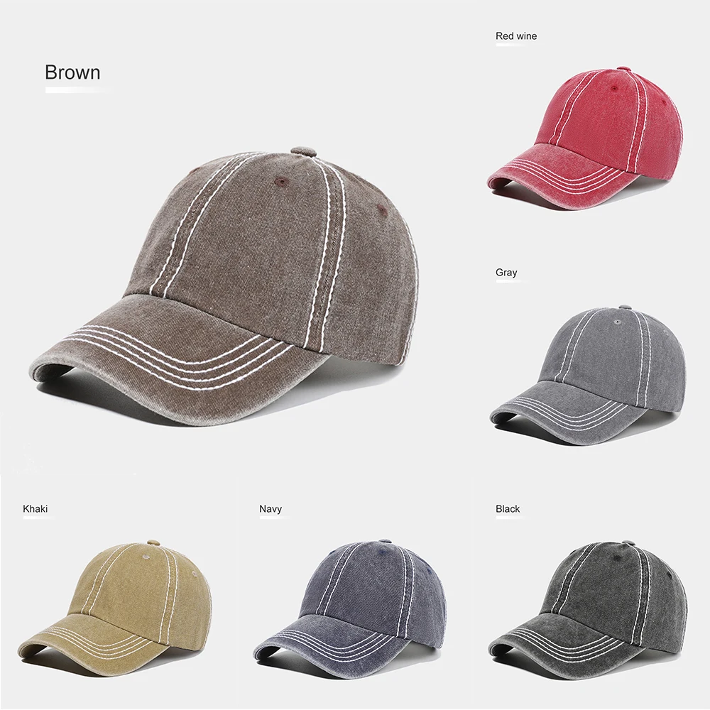 Бейсболка с толстой линией для мужчин и женщин Летняя Повседневная Спортивная