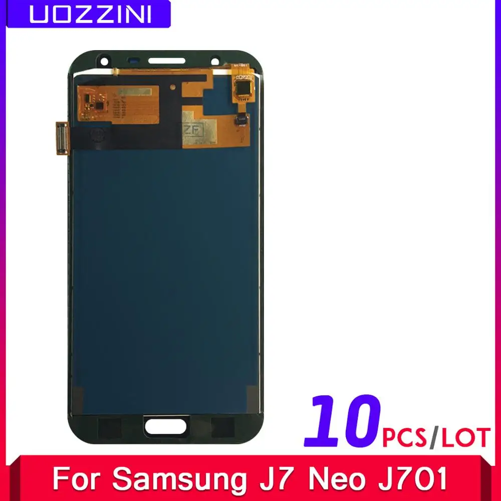 10 шт./партия ЖК-дисплей s для SAMSUNG Galaxy J7 Neo J701 J701F J701M J701MT сенсорный экран дигитайзер -