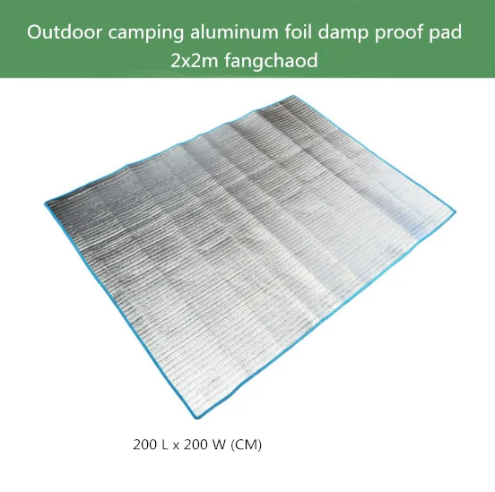 Коврик для пикника из алюминиевой пленки уличный портативный коврик фольги