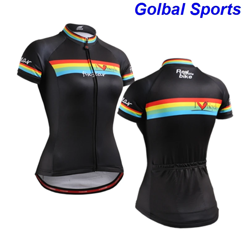 Women Cycling Jersey Breathable Bike Clothing Quick-Dry Bicycle Sportwear Ropa Ciclismo Shirt Top Gear Flowers | Спорт и развлечения