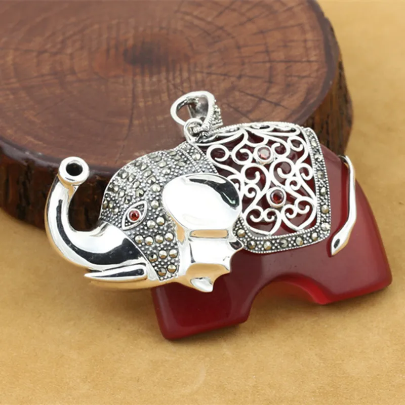 Ювелирные изделия из стерлингового серебра 925 пробы в ретро-стиле подвеска виде