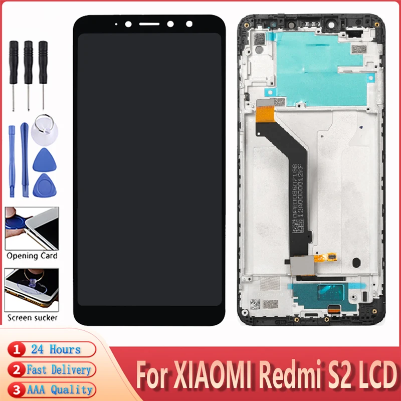 Оригинальный ЖК дисплей для Xiaomi Redmi S2 сенсорный экран Y2 с рамкой 5 99 дюйма