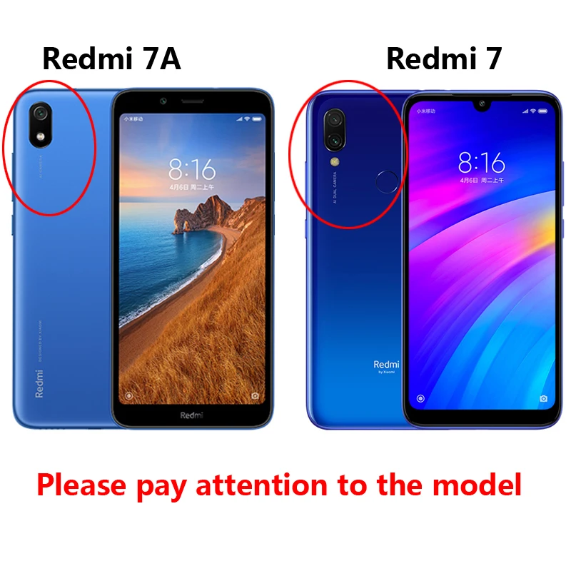 Флип-чехол для xiaomi redmi 7 redmi 7A чехол-подставка противоударный mofi Кожаная Обложка для книг redmi 7 7a чехол силиконовый роскошный блеск