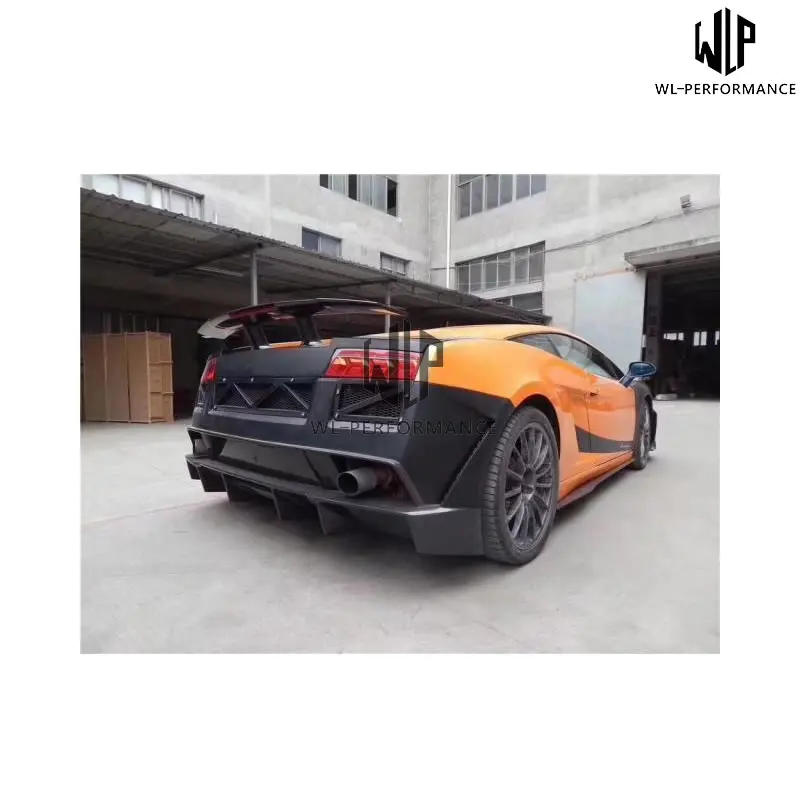 Высококачественный Комплект кузова автомобиля из углеродного волокна спойлер