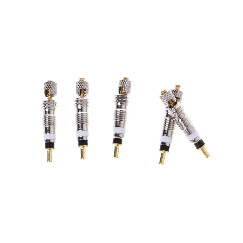 5 шт велосипед французский воздушный насос сердечник клапана съемный