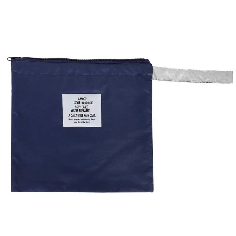 Водонепроницаемая куртка от дождя длинный дождевик с капюшоном для женщин и