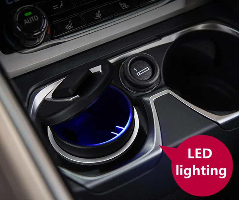Портативный светодиодный автомобильный пепельница для сигарет Suzuki SX4 SWIFT Alto Liane