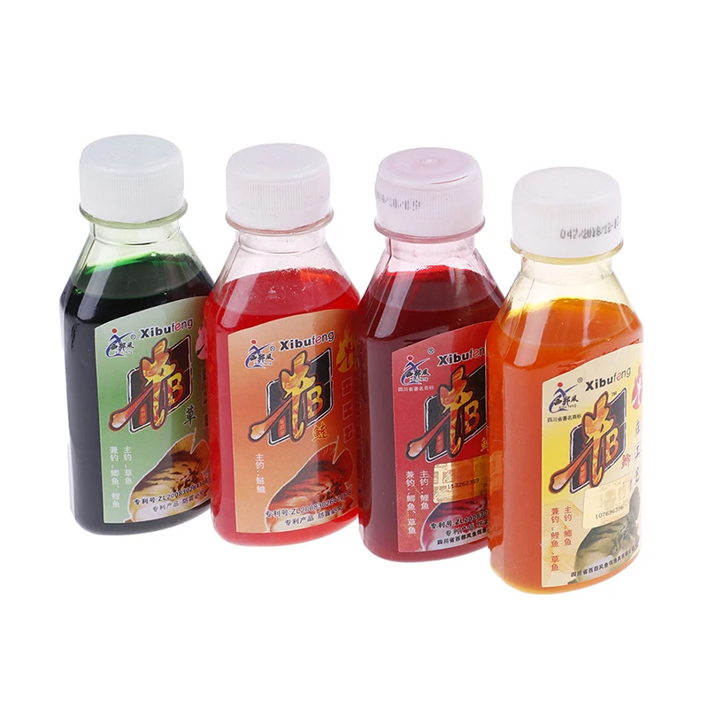 

1 Bottle High Quality Push Up Fishing Bait Artificial Lure Liquid Carp Flavor Additive Fishy Smell Bottle