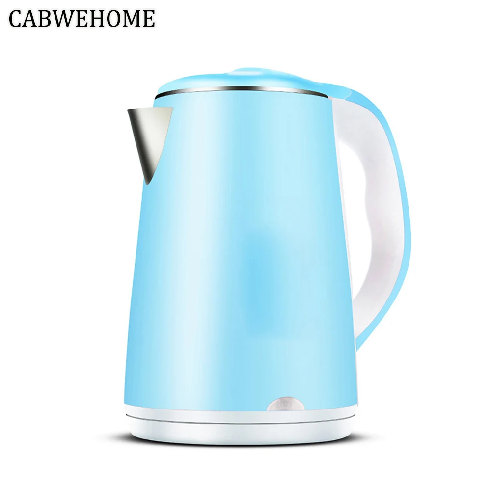 Электрический чайник с горячей изоляцией быстрый бойлер для дома путешествий