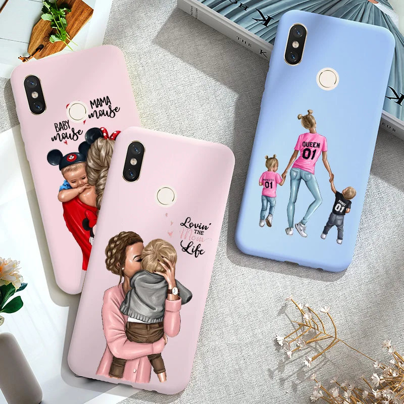 Чехол Super Mama Baby Redmi Note 8 Pro для Xiaomi 7A 5A 6A 5 5Plus 6 K20 Mi 9T мягкий чехол силиконовая задняя