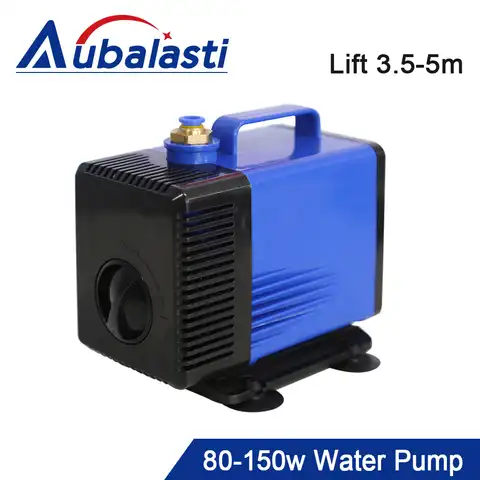 Водяной насос Aubalasti 80 Вт 100 Вт 150 Вт, подъем 3,5-5 м 220 В, Калибр 8 мм, гравировальный станок для фрезерного станка с ЧПУ, двигатель шпинделя