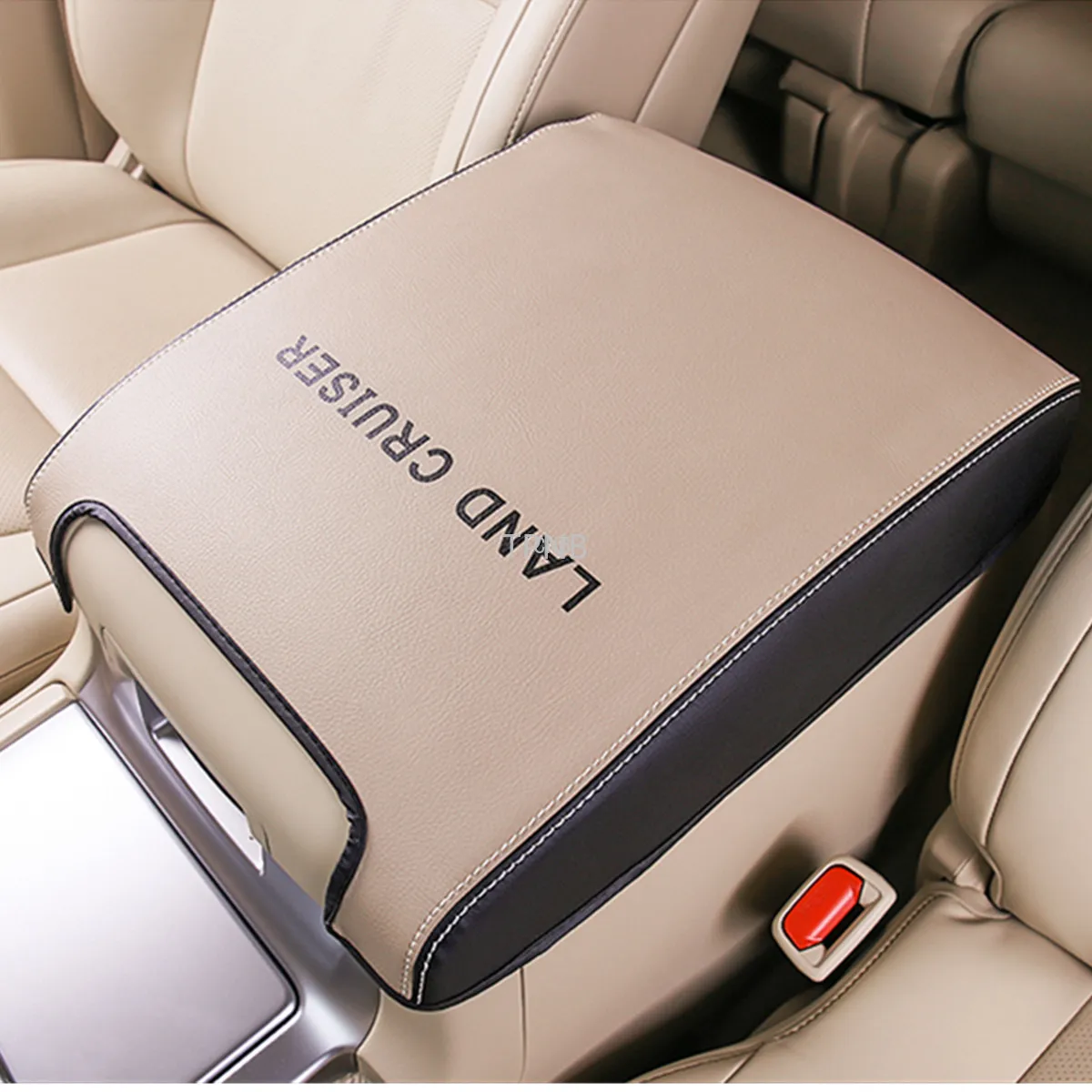 Кожаный чехол для автомобильного подлокотника для Toyota Land Cruiser 200, LC200, 2008, 2009, 2010, 2011, 2012, 2013, 2014, 2015, 2016, 2017, 2018