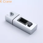 Аксессуары для душа настенный держатель для головки ванны квадратный стержень кронштейн ABS Душевая подставка хромированная направляющая для душа