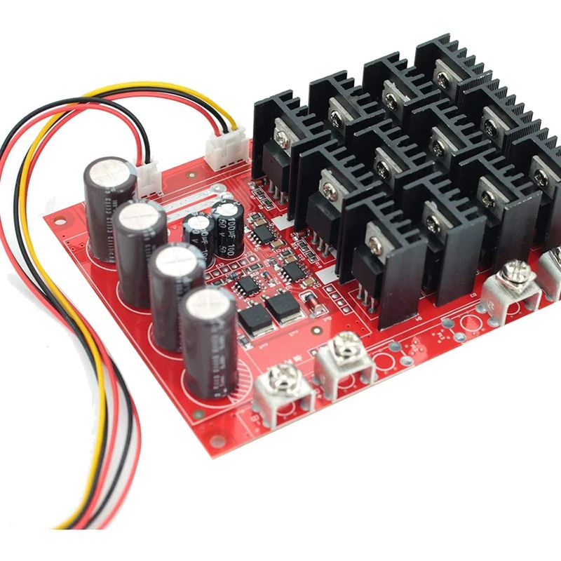 Контроллер двигателя PWM контроллер скорости постоянного тока 10-50V 60A высокомощный
